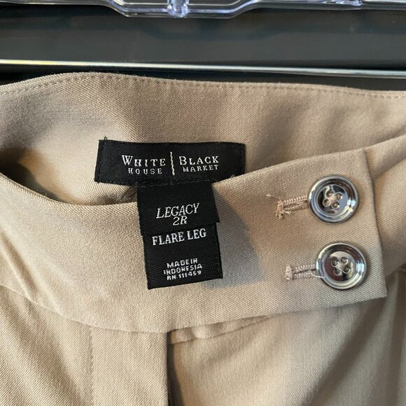 WHBM Double weave legacy Flair leg pants - Picture 3 of 3